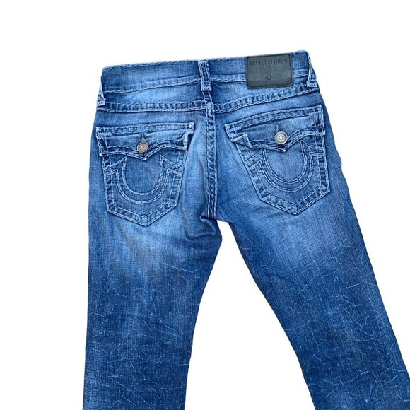 True Religion Jeans Size 29 RICKY SUPER T Blue - Picture 6 of 9